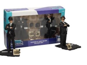 Blues Brothers Statuetta Jake E Elwood Movie Icons Statue 2 Pack