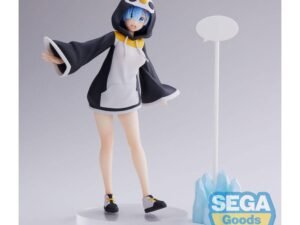 Re Zero Starting Life In Another World Pvc Statue Ram Kotoriasobi Blue 20 Cm