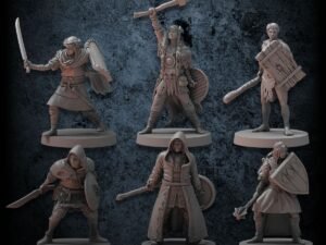 Dark Souls The Board Miniatures Unkindled Heroes Pack 2