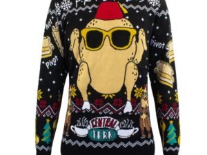 Friends Sweatshirt Christmas Jumper Turkey Adults Size