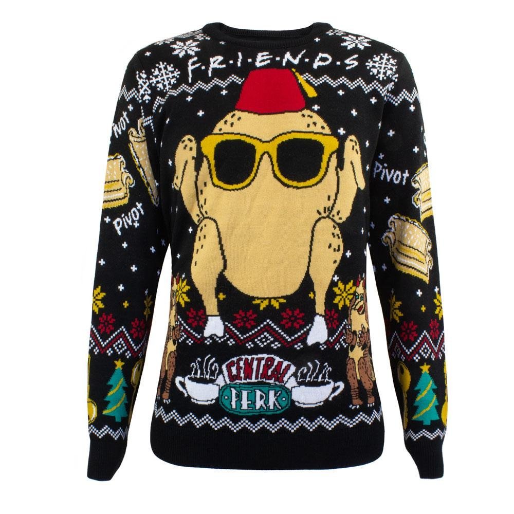 Friends Sweatshirt Christmas Jumper Turkey Adults Size