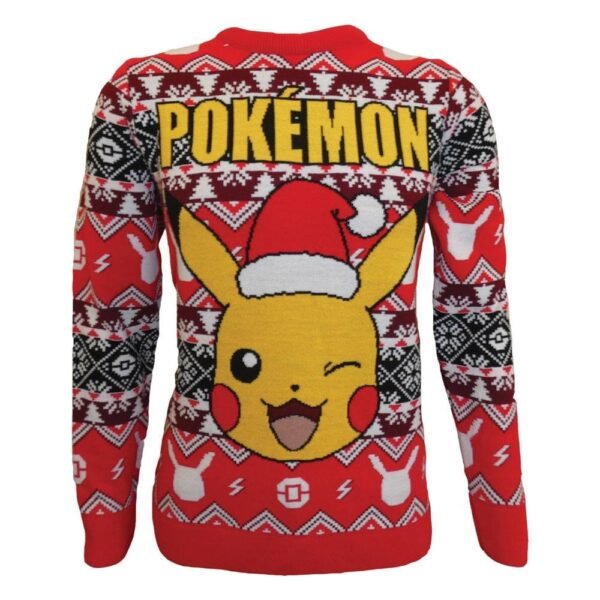 Pokemon Sweatshirt Christmas Jumper Pikachu Adults Size