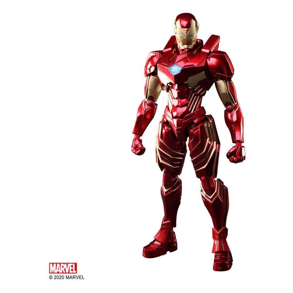 Iron Man By Tetsuya Nomura Marvel Universe Bring Arts Action Figure 18 Cm
