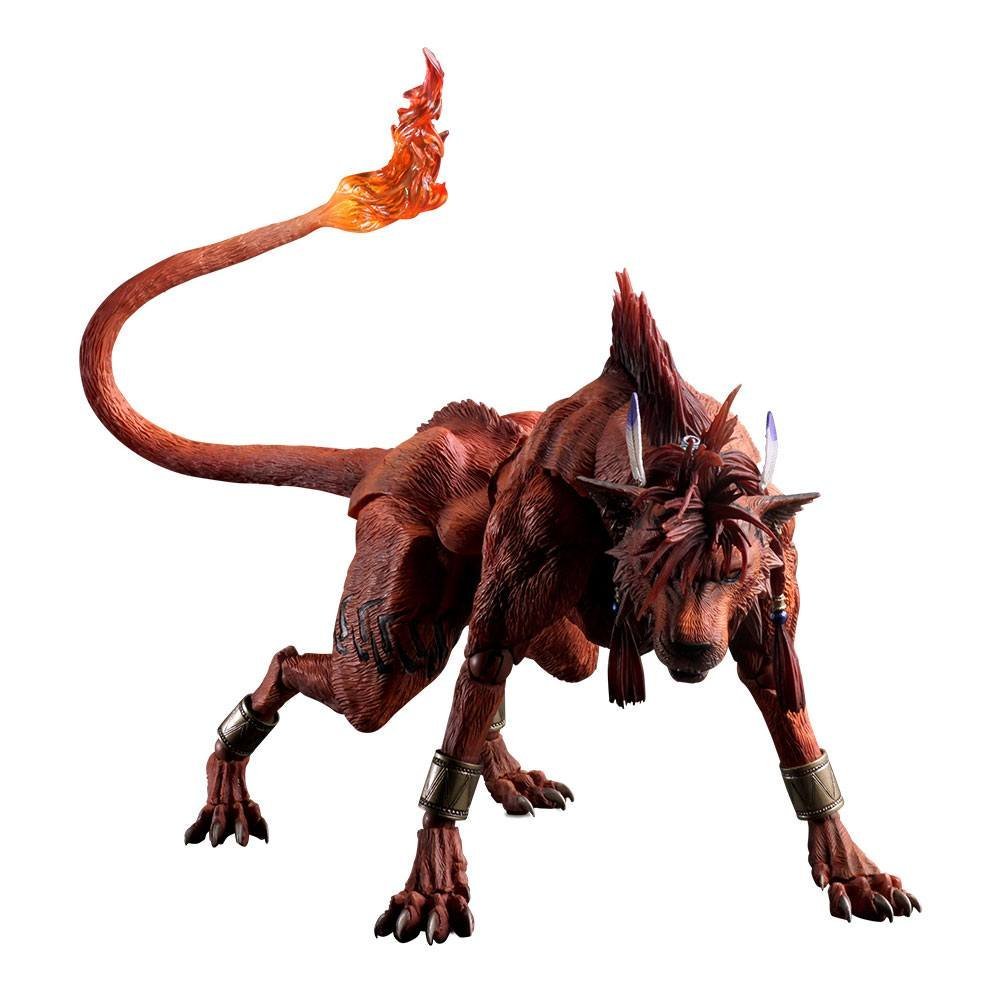 Final Fantasy Vii Remake Play Arts Kai Action Figure Red Xiii 18 Cm