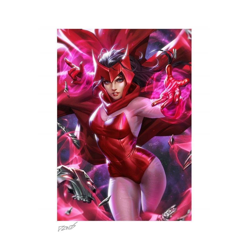 Marvel Art Print Scarlet Witch 46 X 61 Cm Unframed