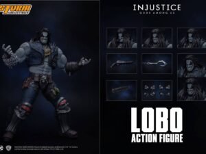 Lobo Action Figure Injustice Gods Among Us Scala 1 12 21 Cm Storm Collectibles