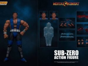 Sub Zero Unmasked Mortal Kombat Action Figure 1 12 16 Cm April 2021