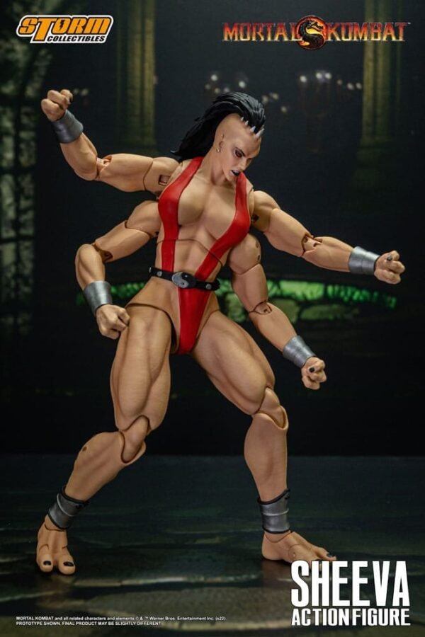 Sheeva Mortal Kombat Action Figure 1 12 18 Cm