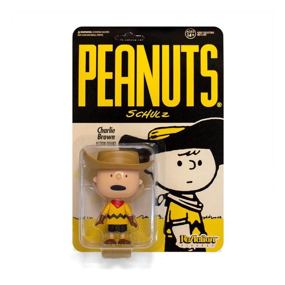 Cowboy Charlie Brown Peanuts Reaction Action Figure 10 Cm End March 2021