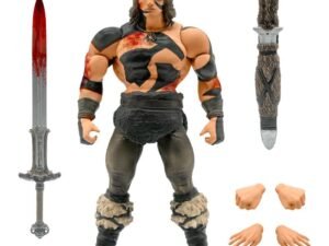 Conan The Barbarian Ultimates Action Figure Conan War Paint Conan 18 Cm