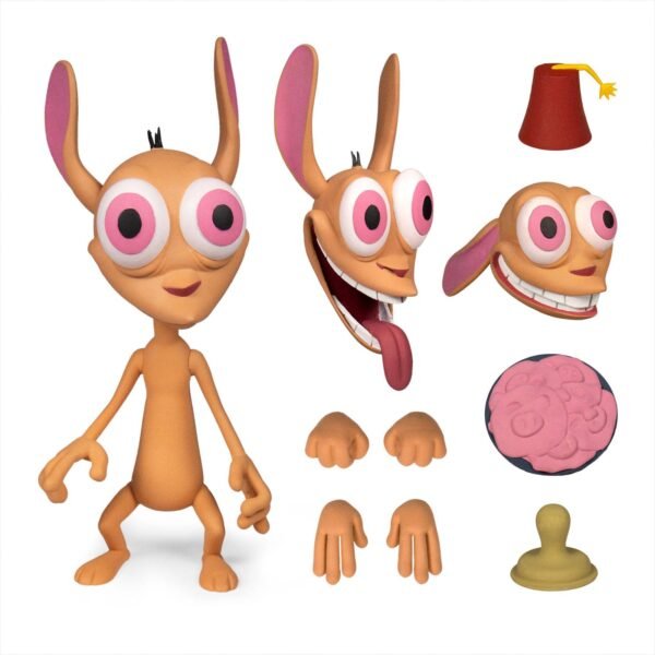 The Ren Stimpy Show Deluxe Action Figure 18 Cm
