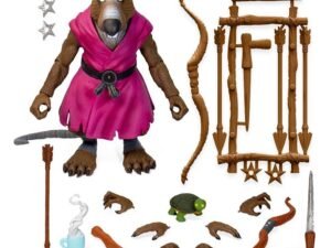 Splinter Version 2 Teenage Mutant Ninja Turtles Ultimates Action Figure 18 Cm