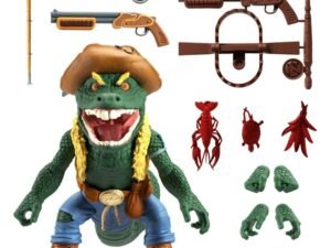 Leatherhead Teenage Mutant Ninja Turtles Ultimates Action Figure 18 Cm