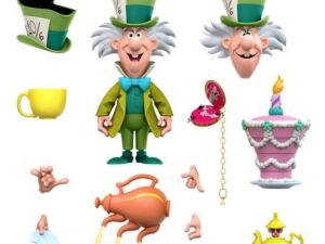 Alice In Wonderland Disney Ultimates Action Figure The Tea Time Mad Hatter 18 Cm August 2022
