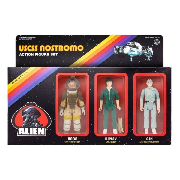 Alien Reaction Action Figure 3 Pack Pack A 10 Cm End March 2021