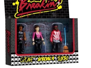 Breakin Reaction Action Figure 3 Pack Metallic 10 Cm