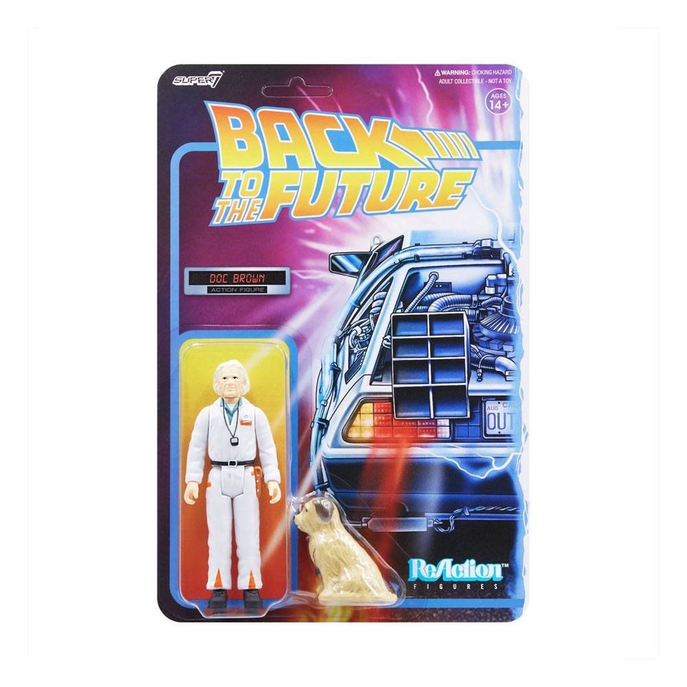 Doc Brownback To The Future Reaction Action Figure 10 Cm