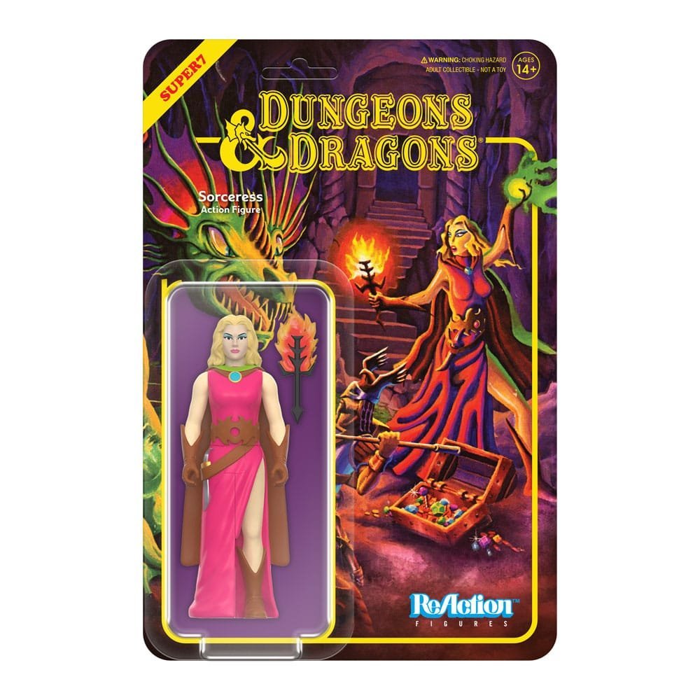 Sorceress Dungeons Dragons Reaction Action Figure 10 Cm