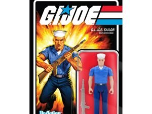 Gi Joe Reaction Action Figure Blueshirt Clean Pink Wave 2 10 Cm