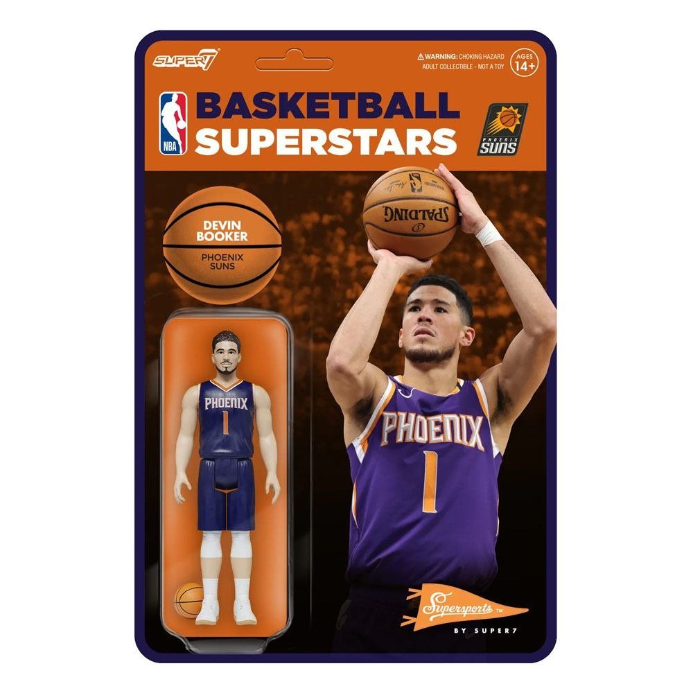 Devin Booker Suns Nba Reaction Action Figure Wave 4 10 Cm
