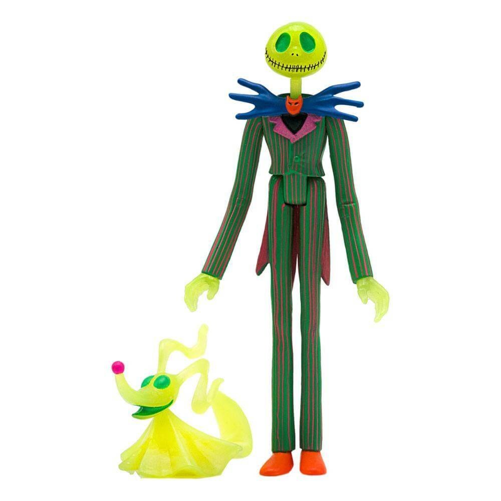 Figure Jack Skellington Gitd Sdcc 2020 Nightmare Before Christmas Reaction Action Figure 10 Cm April 2021