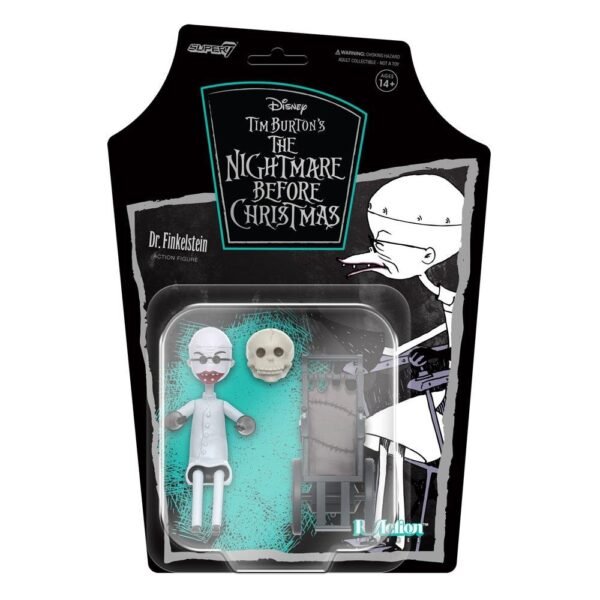 Dr Finkelstein Nightmare Before Christmas Reaction Action Figure 10 Cm