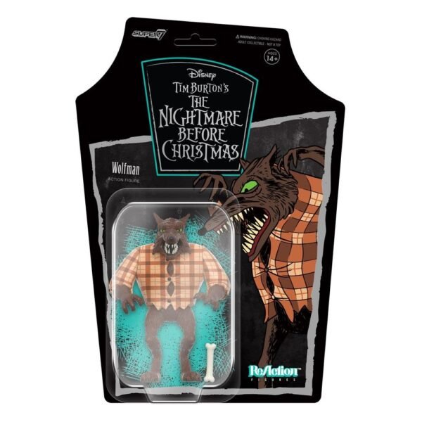 Wolfman Nightmare Before Christmas Reaction Action Figure 10 Cm