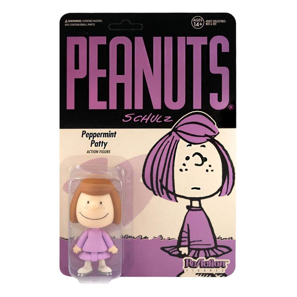 Peanuts Reaction Action Figure Wave 2 Peppermint Patty 10 Cm End March 2021