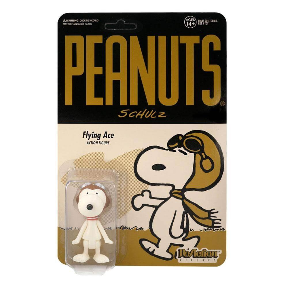 Snoopy Flying Ace Peanuts Reaction Action Figure Wave 2 10 Cm End March 2021