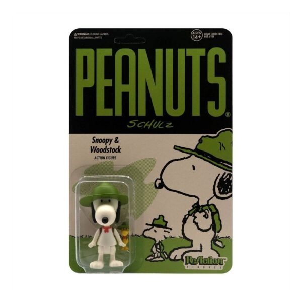 Beagle Scout Snoopy Peanuts Reaction Action Figure 10 Cm End March 2021