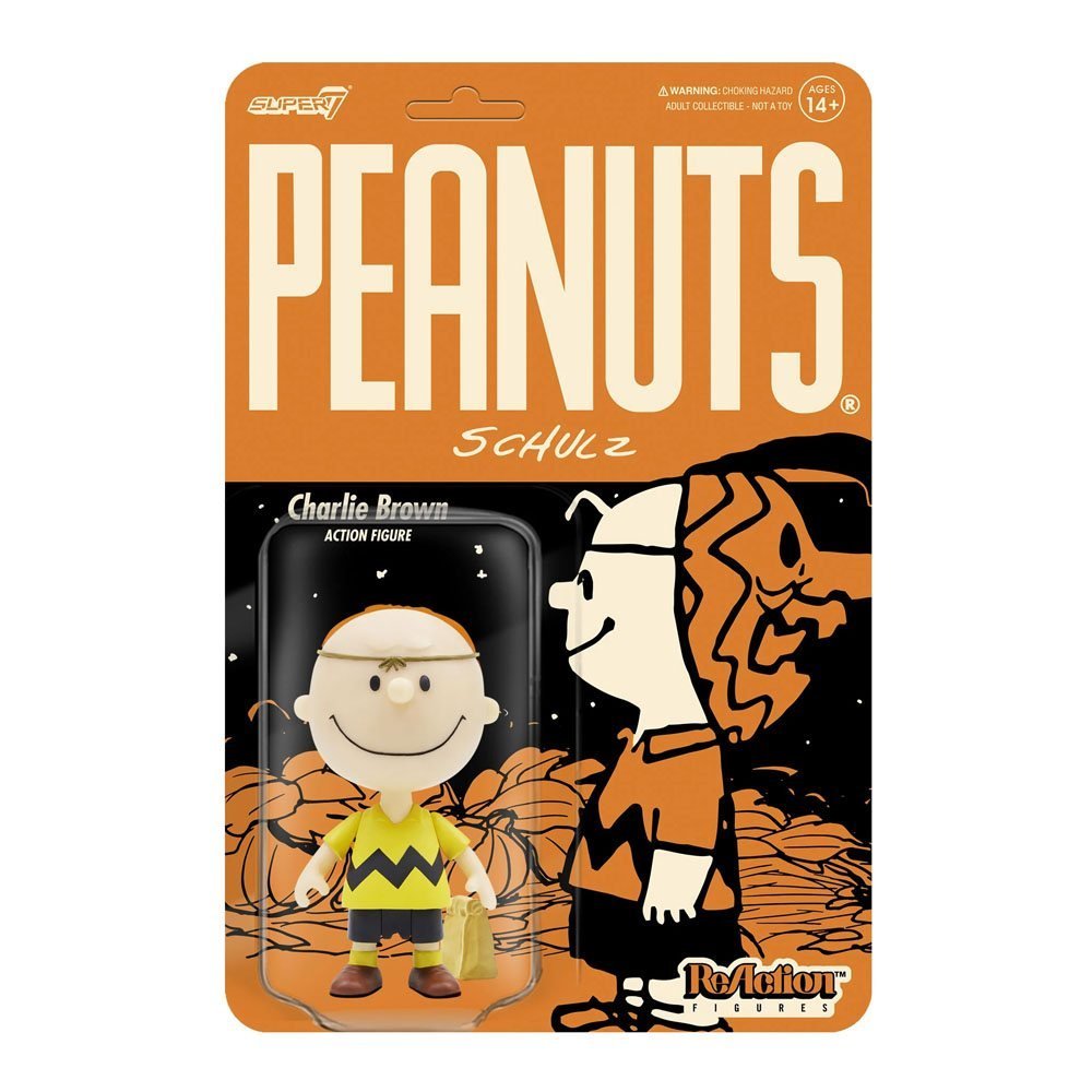 Peanuts Reaction Action Figure Wave 4 Masked Charlie Brown 9 Cm