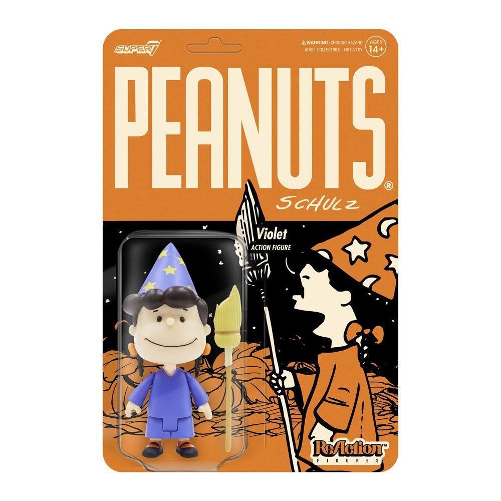 Peanuts Reaction Action Figure Wave 4 Witch Violet 9 Cm