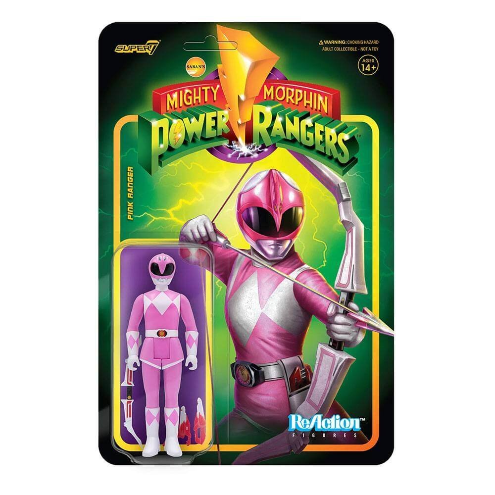 Mighty Morphin Power Rangers Reaction Action Figure 10 Cm February 2022