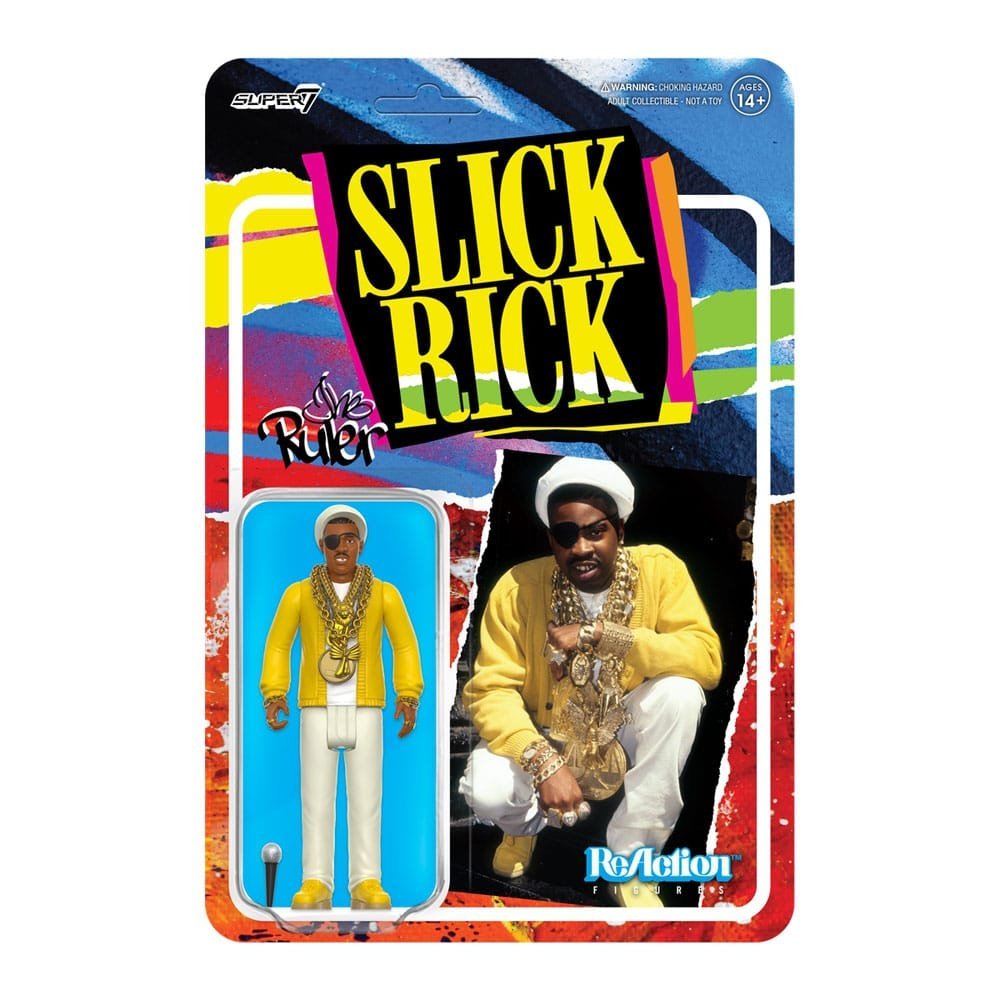 Slick Rick Reaction Action Figure Slick Rick Ruler 10 Cm