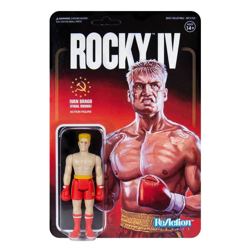 Ivan Drago Beat Up Rocky 4 Reaction Action Figure 10 Cm February 2021