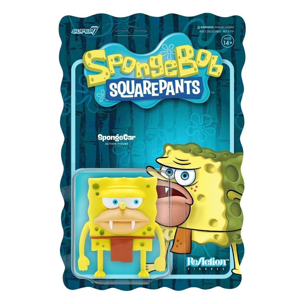 Spongebob Squarepants Reaction Action Figure Spongegar 10 Cm