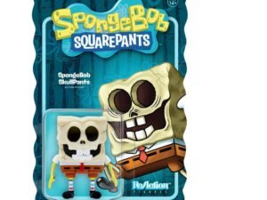 Spongebob Squarepants Reaction Action Figure Spongebob Skullpants 10 Cm
