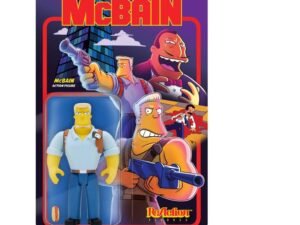 Mcbain The Simpsons Reaction Action Figure Wave 1 10 Cm