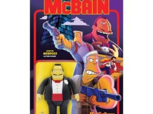Mcbain Senator Mendoza The Simpsons Reaction Action Figure Wave 1 10 Cm