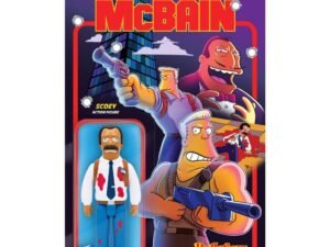 Mcbain Scoey The Simpsons Reaction Action Figure Wave 1 10 Cm