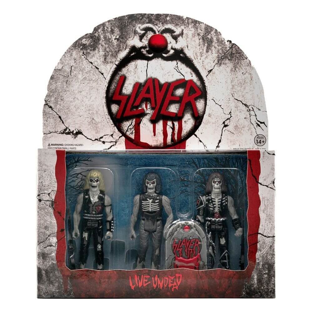Slayer Reaction Action Figure 3 Pack Live Undead 10 Cm