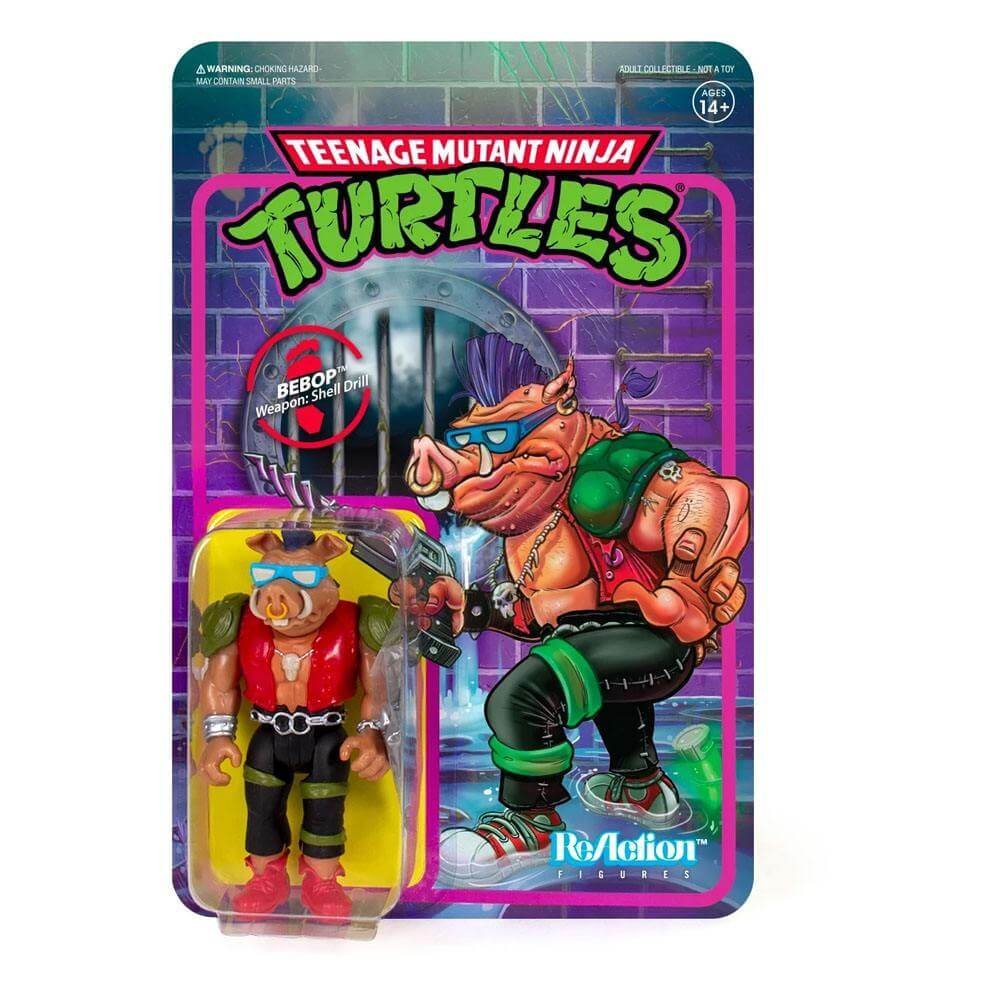 Bebop Teenage Mutant Ninja Turtles Reaction Action Figure 10 Cm