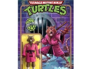 Splinter Teenage Mutant Ninja Turtles Reaction Action Figure 10 Cm April 2021