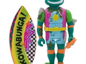 Teenage Mutant Ninja Turtles Reaction Action Figure Sewer Surfer Michelangelo 10 Cm