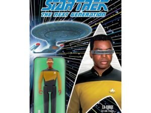 Lt Commander La Forge Star Trek The Next Generation Reaction Action Figure Wave 2 10 Cm