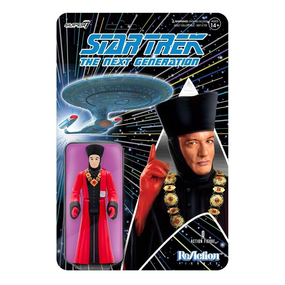 Q Star Trek The Next Generation Reaction Action Figure Wave 2 10 Cm