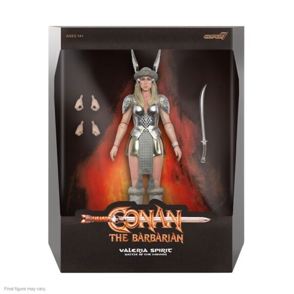 Valeria Spirit Battle Of The Mounds Conan The Barbarian Ultimates Action Figure 18 Cm