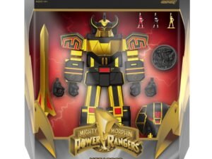 Megazord Black Gold Power Rangers Ultimates Action Figure 18 Cm