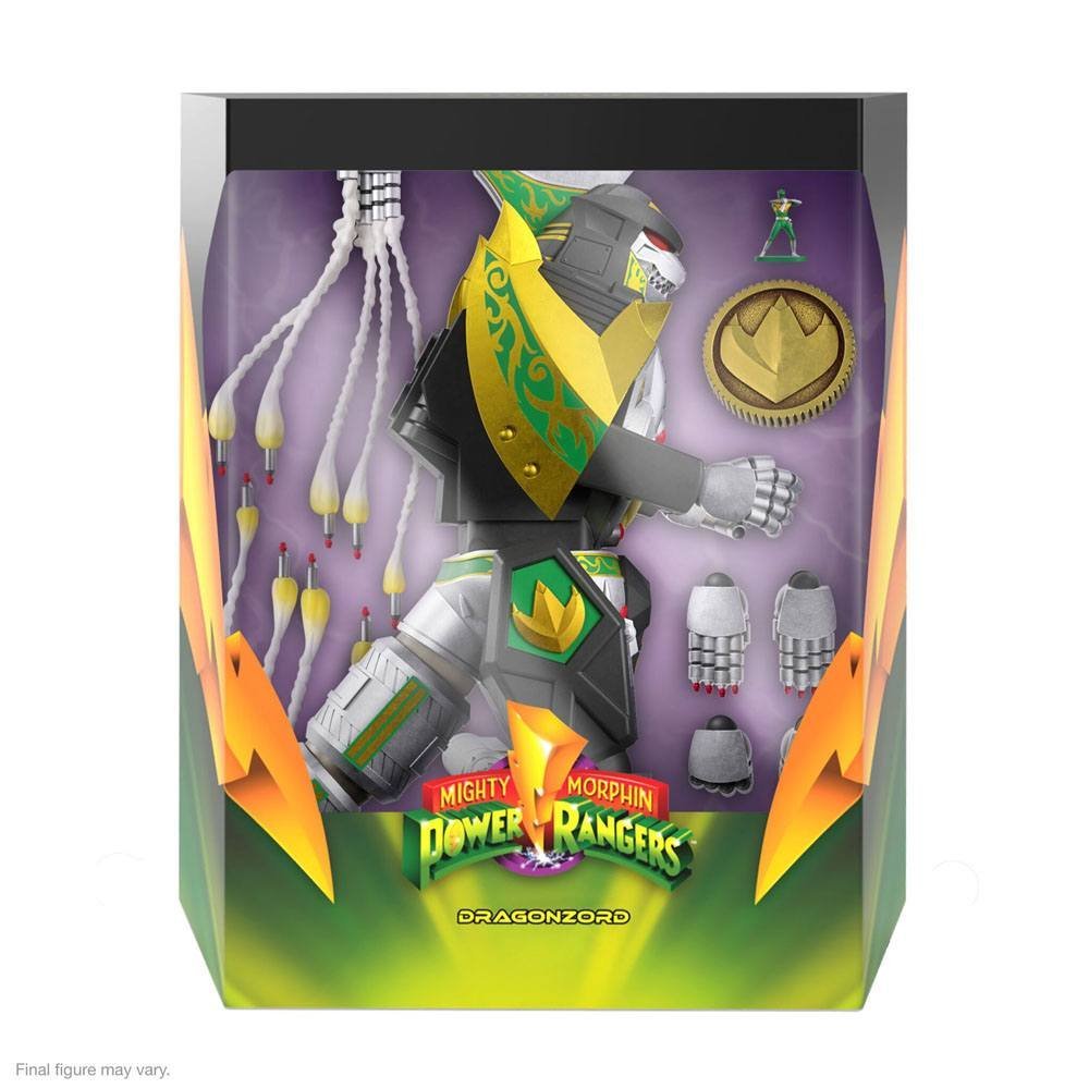 Dragonzord Mighty Morphin Power Rangers Ultimates Action Figure 23 Cm