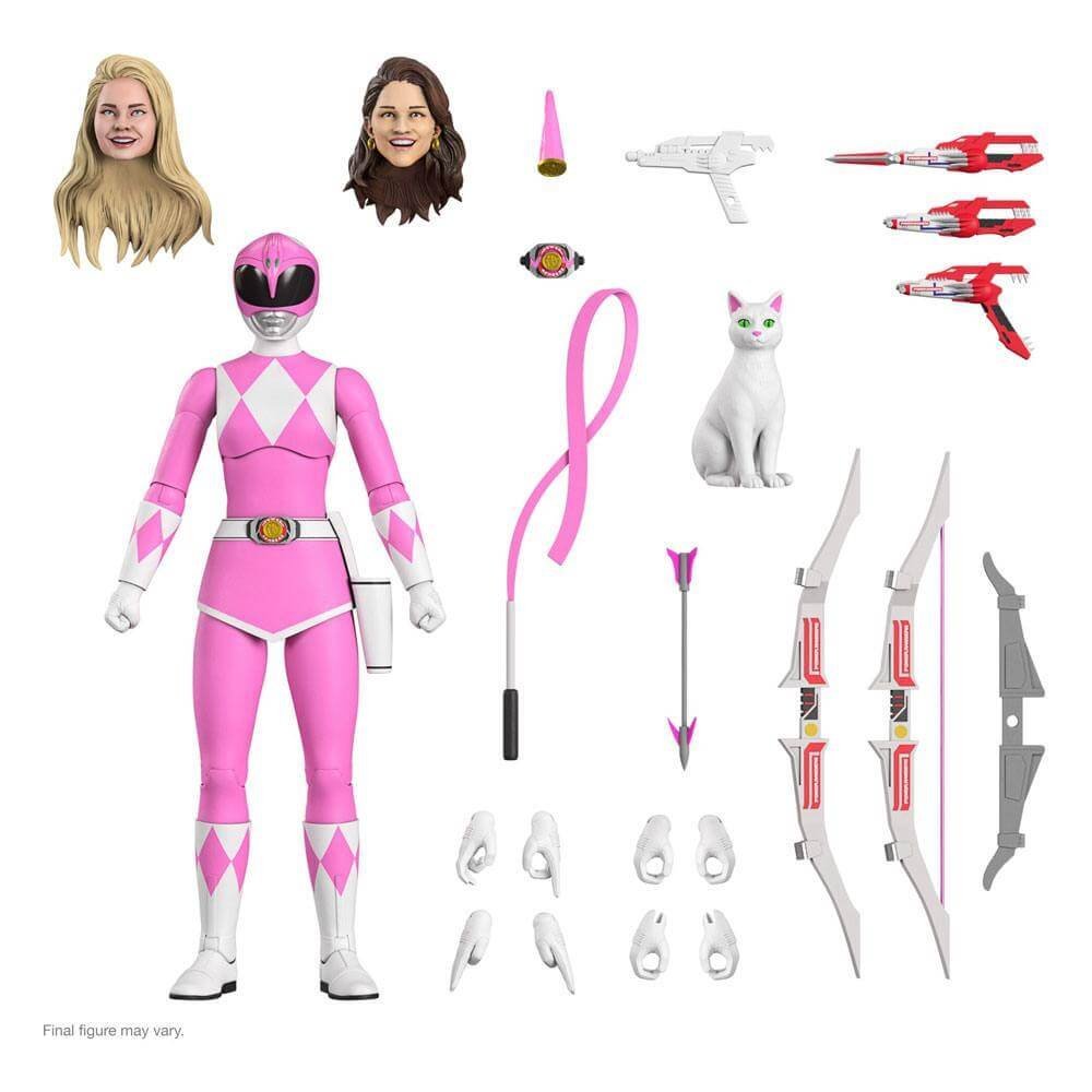 Pink Ranger Mighty Morphin Power Rangers Ultimates Action Figure 18 Cm November 2022
